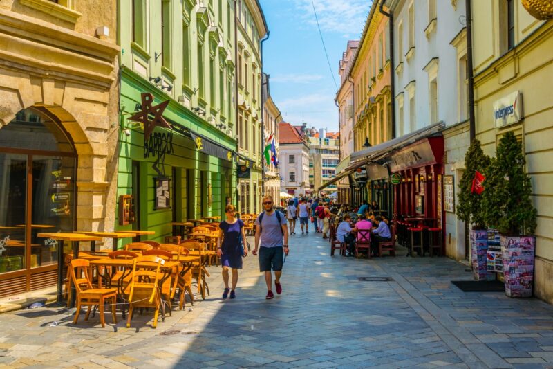 Historische Altstadt Bratislava.