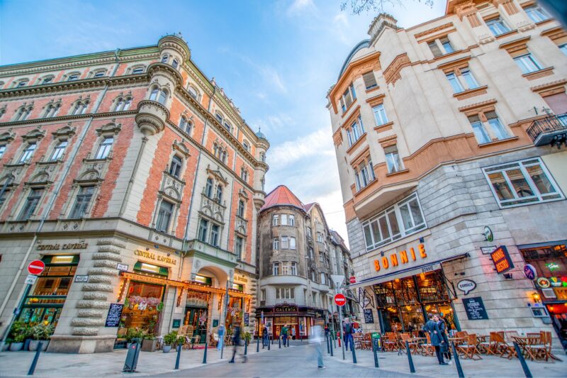 Budapester Shoppingmeile