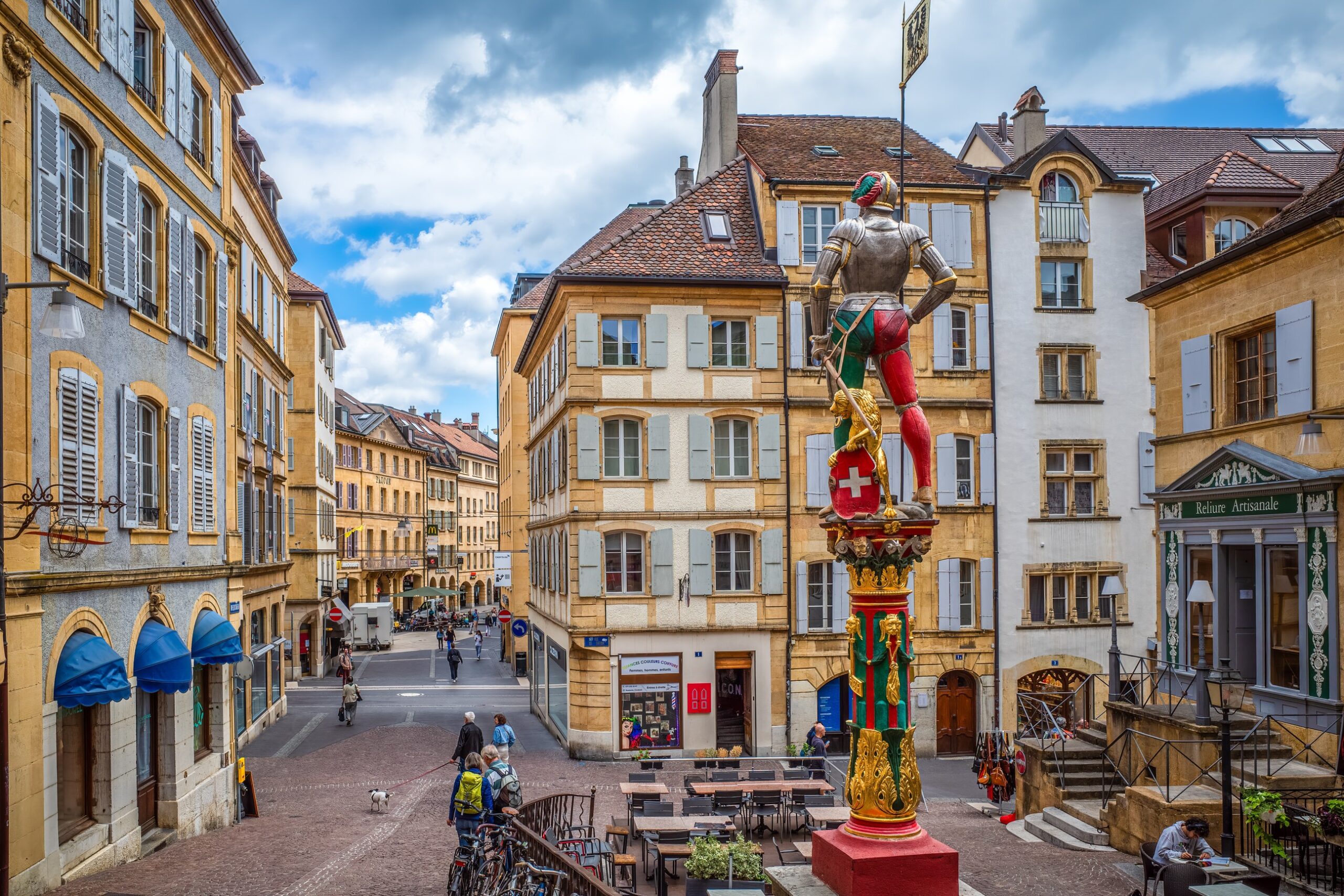 Leben in Neuenburg während des Studiums