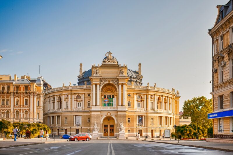 Das Opernhaus in Odessa