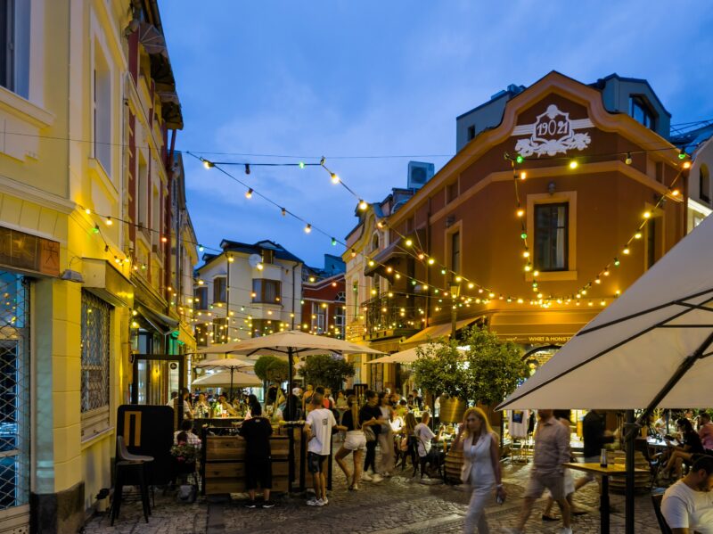 Stadtzentrum in Plovdiv