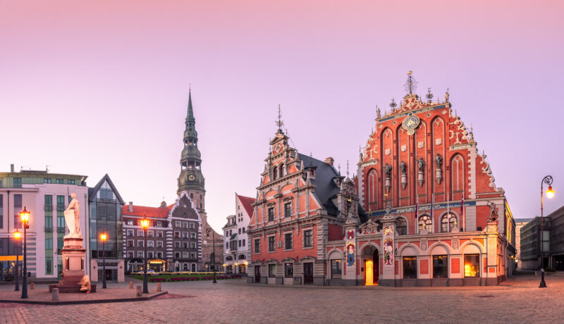 Rathausplatz in Riga