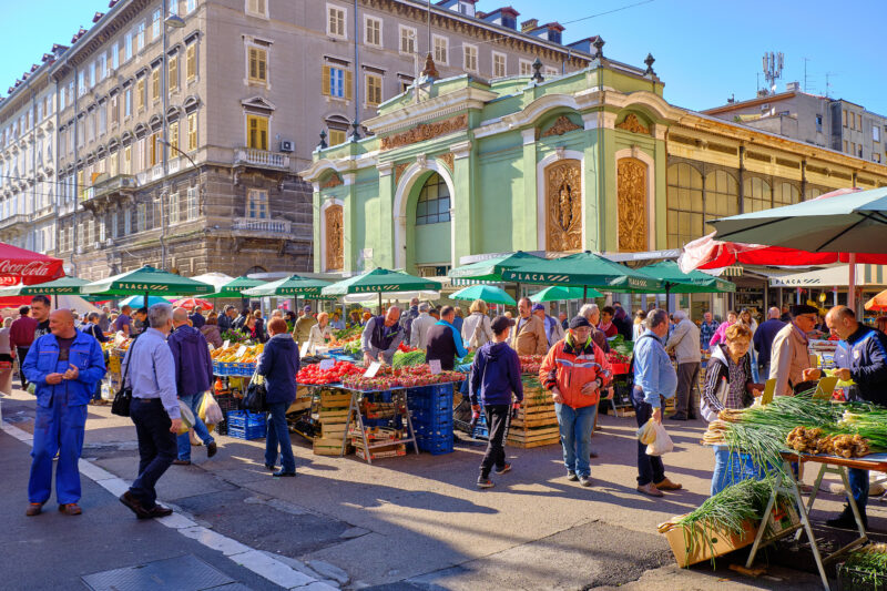 Markt in Rijeka