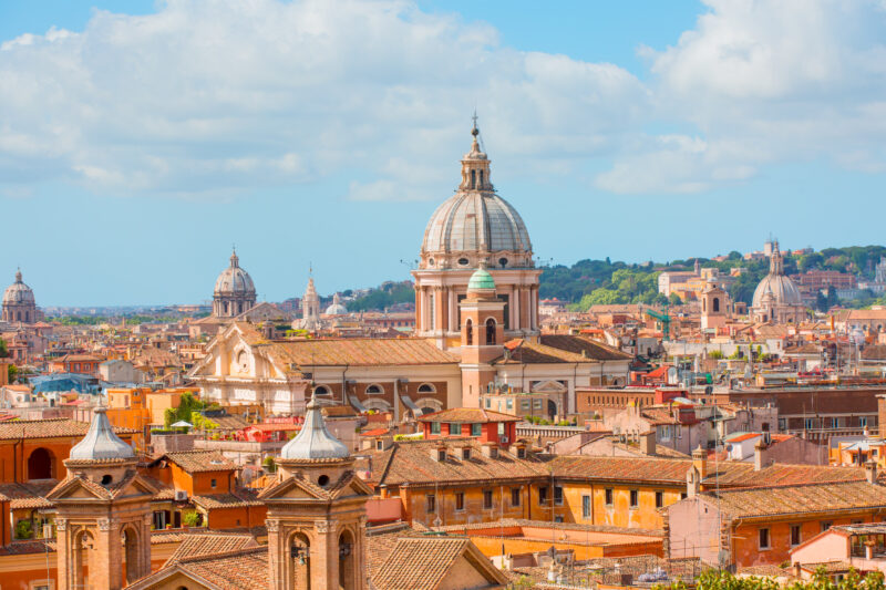 Ein Blick über die ewige Stadt