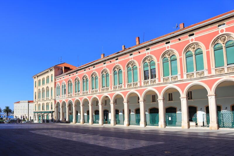 Platz der Republik in Kroatien