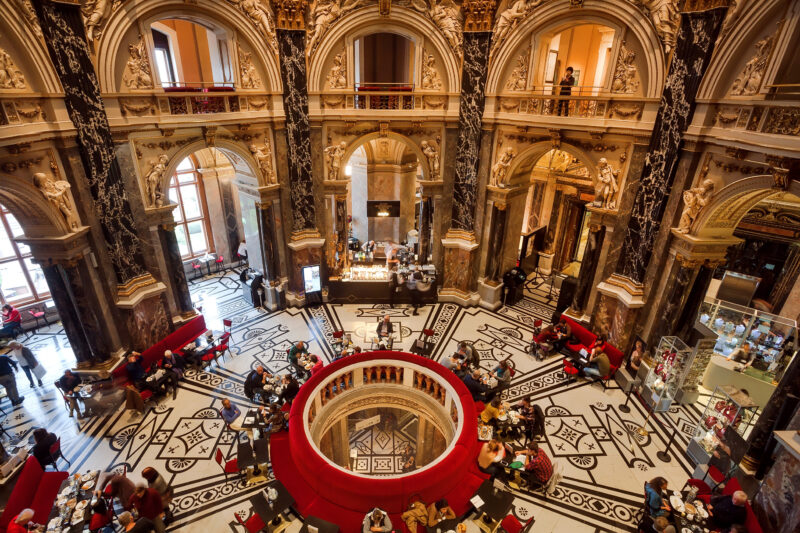 Das kunsthistorische Museum in Wien